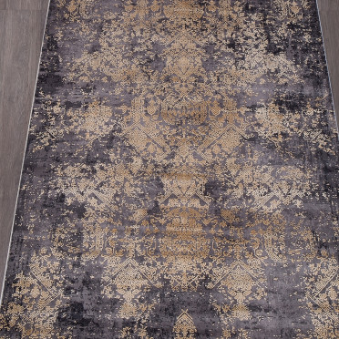 Ковер 20972A - D.GREY / L.YELLOW - Прямоугольник - коллекция MILANO