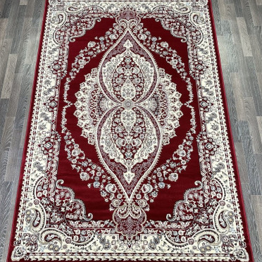 Ковер турецкий L048A Madison (Фризе, красный)