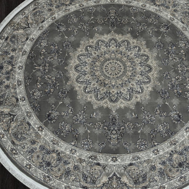 Ковер 752065 - 000 - Круг - коллекция KASHAN
