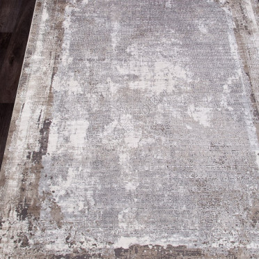 Ковер M298D - C.D.GRAY / O.BEIGE - Прямоугольник - коллекция OLIMPOS