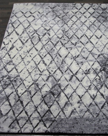 Ковер бельгийский 63390-6676 Argentum Platinum (PP Heatset Высокоплотный, серый)