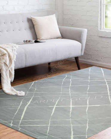 Ковер бельгийский 81253 Ambiance (Полиэстер хит-сет, серый)