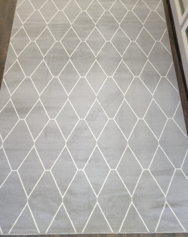 Ковер бельгийский 81228 Ambiance (Полиэстер хит-сет, серый)