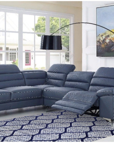 Ковер бельгийский 38475 Genova (Вискоза, синий)