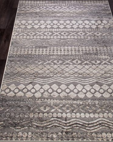 Ковер российский 4942 IBIZA (Фризе, серый)