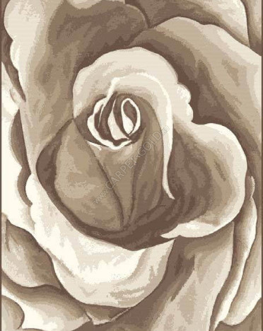 Ковер бельгийский 1380-82 STAR (Вискоза, коричневый)