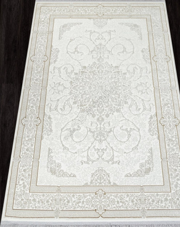 Ковер турецкий 30031C Durkar SANDALI (Полиэстер, кремовый) прямоугольный