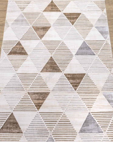 Ковры дизайн A4459A цвет CREAM / BROWN Iris