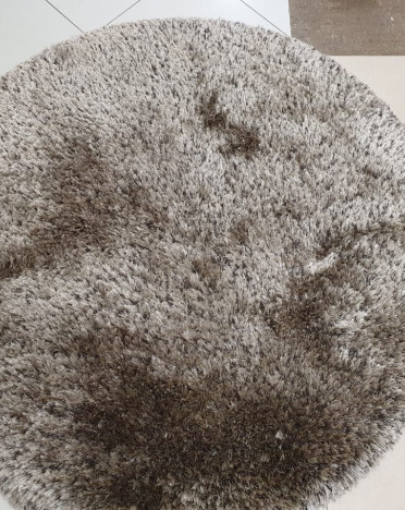 Ковер бельгийский 2501-607 RHAPSODY Symphony (Шерсть, коричневый) круглый