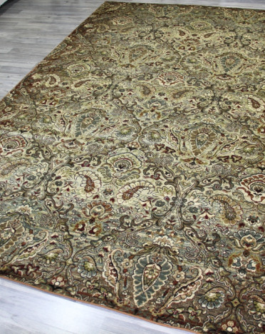 Ковер бельгийский 89625-6282 Matrix (Вискоза, зеленый)