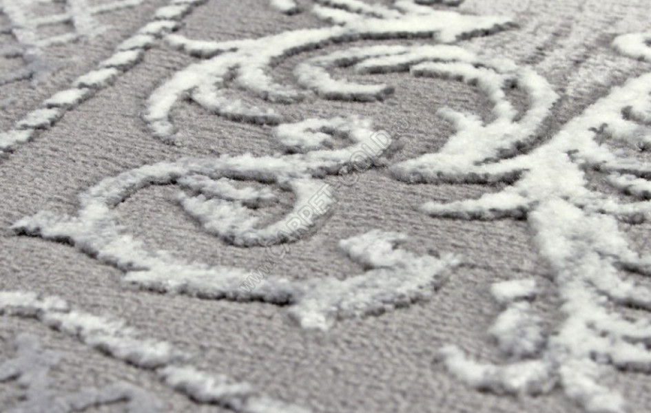 Ковер ARMINA 03762A - GREY / GREY Round