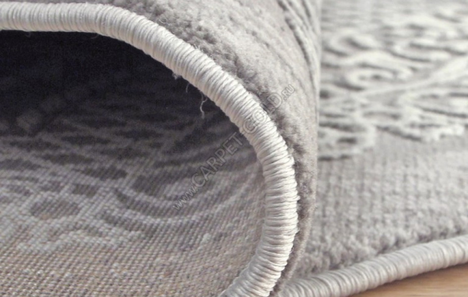 Ковер ARMINA 03762A - GREY / GREY Round