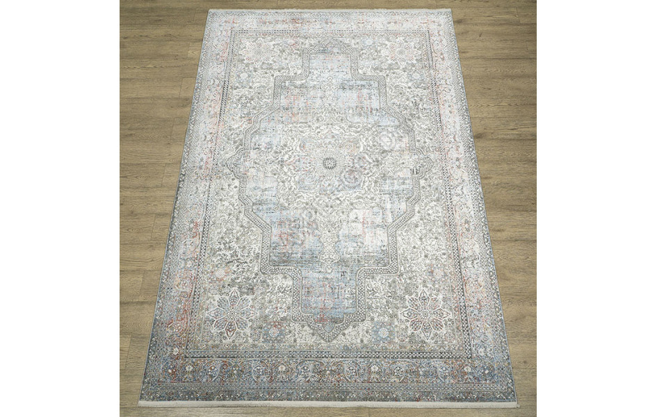 Ковер ДИЗАЙН M213C ЦВЕТ C_DGRAY / CREAM