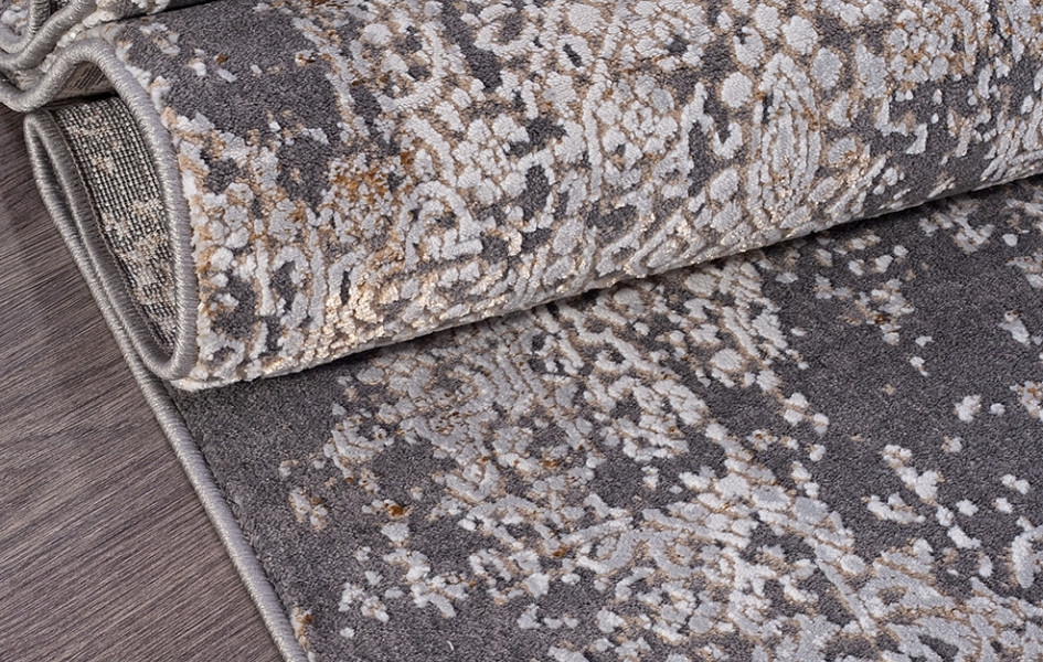 Ковер O0188 - 975 GREY / GOLD коллекция GRAND
