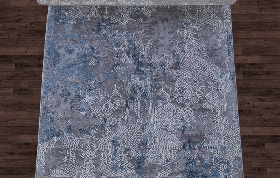 Ковровая дорожка 03851A - BLUE / BLUE - коллекция ARMINA