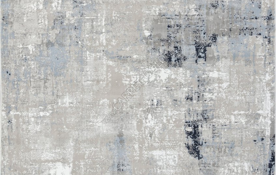 Ковер C288AH - GREY / L.BLUE - Прямоугольник - коллекция LORENZO