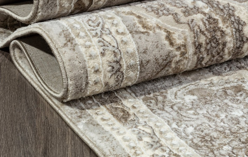 Ковер N2044A - CREAM / CREAM - Прямоугольник - коллекция POMPEI