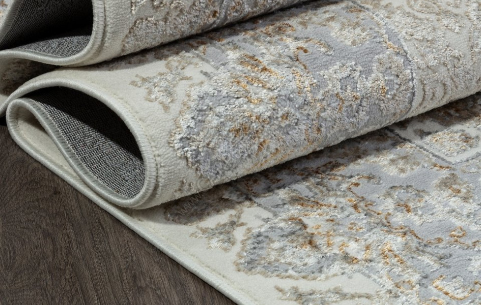 Ковер 06066A - CREAM FDY / CREAM HB - Прямоугольник - коллекция SAHARA