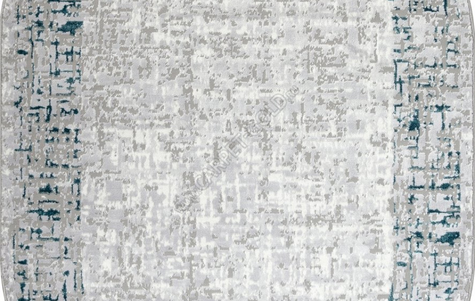 Ковер F292 - GRAY - Овал - коллекция PALERMO