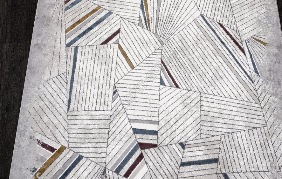Ковер PN042G - GREY / GREY - Прямоугольник - коллекция PANAMA