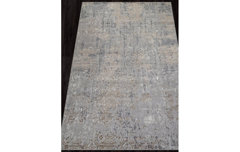 Ковер F281 - GRAY-GREEN - Прямоугольник - коллекция PALERMO