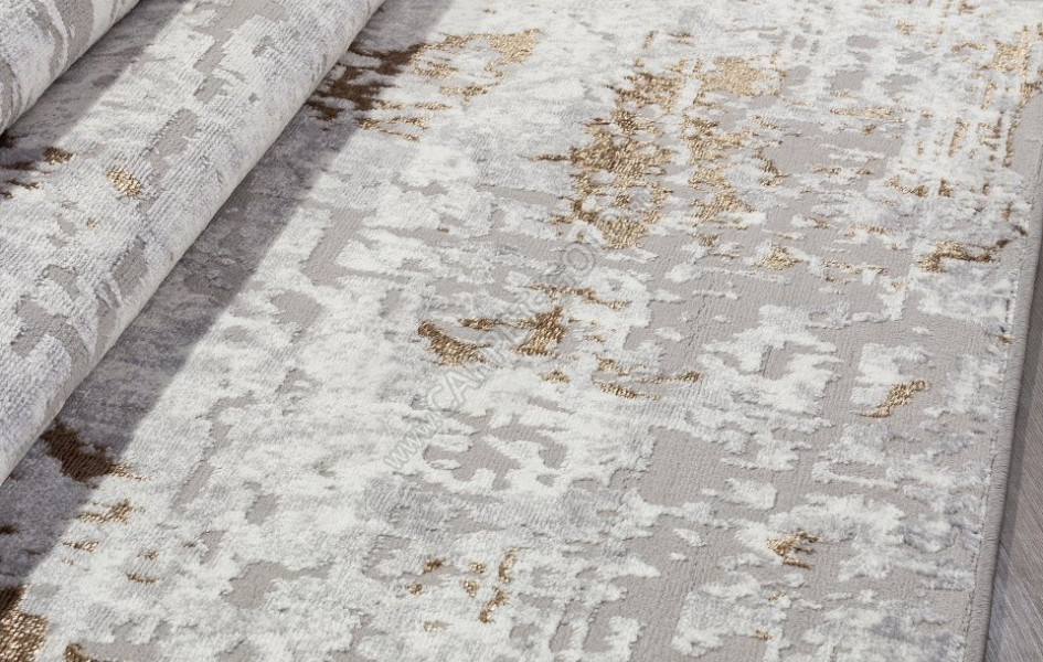 Ковер F284 - GRAY-GREEN - Прямоугольник - коллекция PALERMO