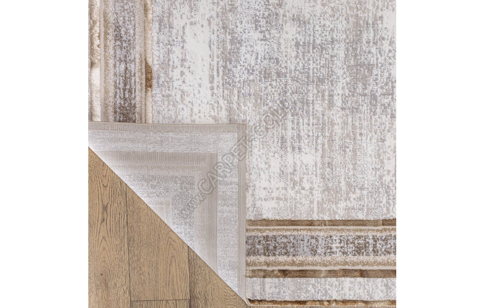 КОВРЫ ДИЗАЙН N916A ЦВЕТ WHITE / SH_CREAM Prado