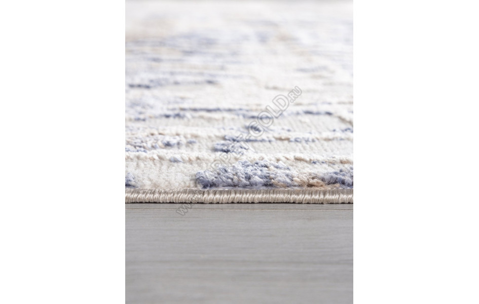 Ковер O1121 - 730 BEIGE / BLUE - Прямоугольник - коллекция SAMIRA