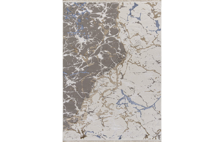 Ковер 27231A - GRY / BLUE - Прямоугольник - коллекция MOSSO