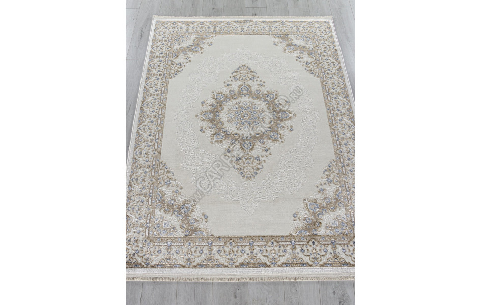 Ковер 27236A - CREAM / BLUE - Прямоугольник - коллекция MOSSO